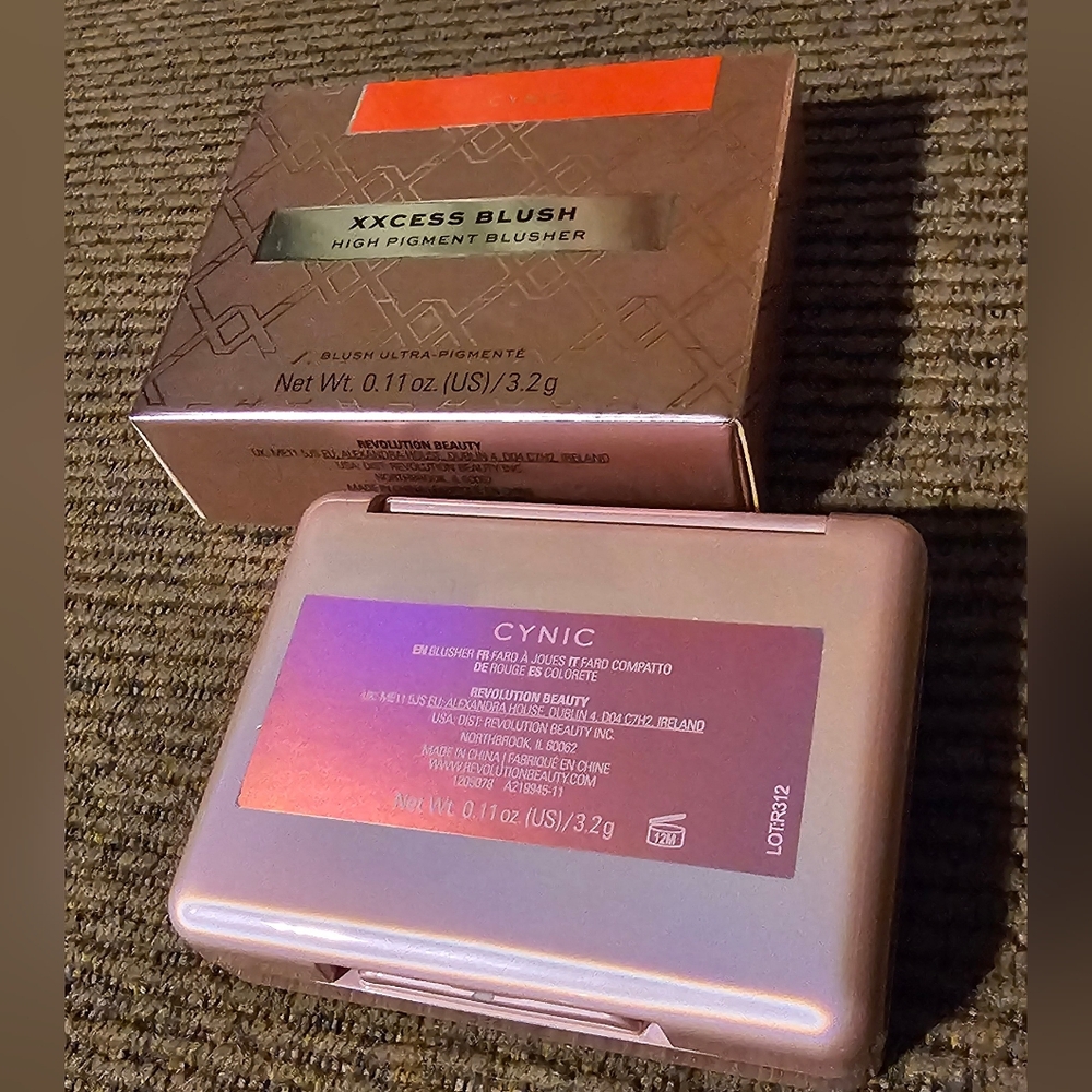 XX By Revolution XXcess Blush Cynic High Pigmented Full Size 3.2g New In Box - Picture 6 of 7
